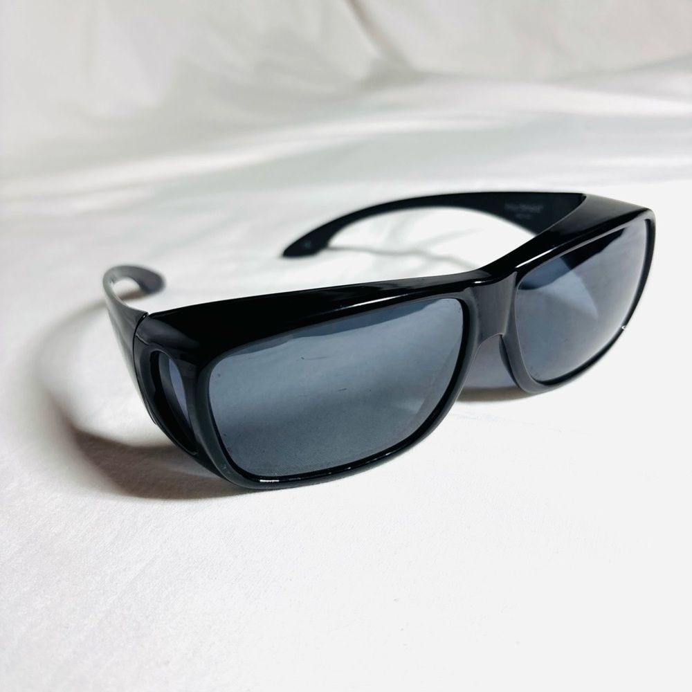 Solar Shield Seine Polarized Lens 21M291S Fits Over Black Sunglasses Unisex